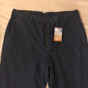 NWT Orvis Navy chinos